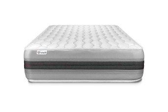 Matelas 90x190 cm Ressorts ensachés et Mémoire de forme - Vitalspring Recover