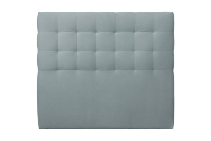 Tête de lit 160 cm Capitonnée - Tissu Velours Gris Bleute