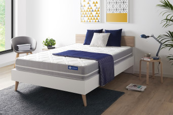 Matelas 140x200 cm Latex et mémoire de forme - Actilatex Touch