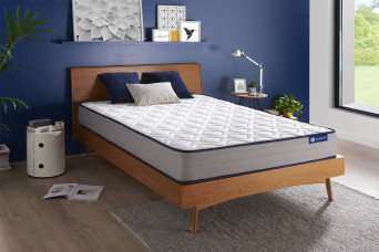 Matelas 200x200 cm Ressorts ensachés et Mémoire de forme - Actiflex Form