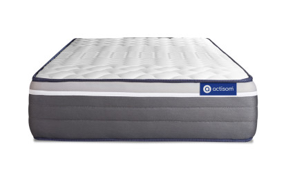 Matelas 80x190 cm Ressorts ensachés et Mémoire de forme - Actiflex Plus