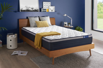 Matelas 140x200 cm Ressorts ensachés et Mémoire de forme - Actiflex Max