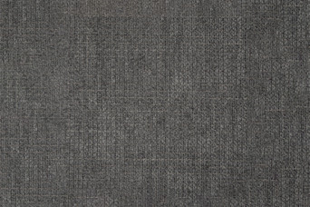 Lit 180x200 cm - Sommier à lattes H29 cm + tête de lit tapissée - Tissu Toile natté Gris Anthracite
