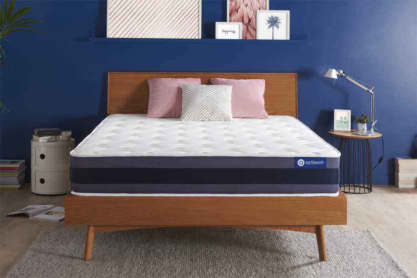 Matelas 160x200 cm Ressorts ensachés et Mémoire de forme - Actiflex Morpho
