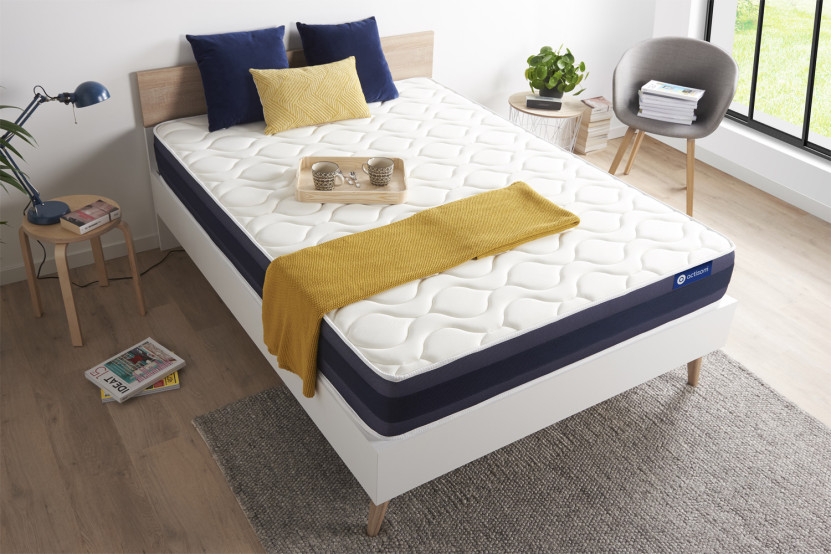Matelas 80x190 cm Latex et mémoire de forme - Actilatex Morpho