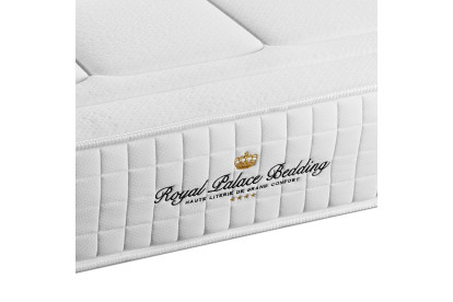 Ensemble Matelas Sommier 90x190 cm - Sommier Blanc (en kit) - Balmoral