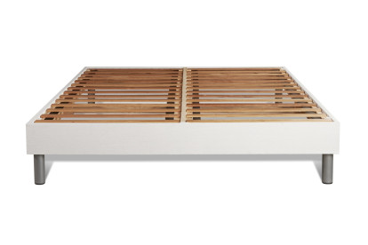 Ensemble Matelas Sommier 140x200 cm - Sommier Blanc (en kit) - BodyFlex