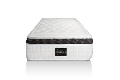 Ensemble Matelas Sommier 120x190 cm - Sommier Blanc (en kit) - Privilège