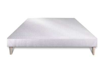Ensemble Matelas Sommier 160x200 cm - Sommier Blanc (déjà monté) - Flexy