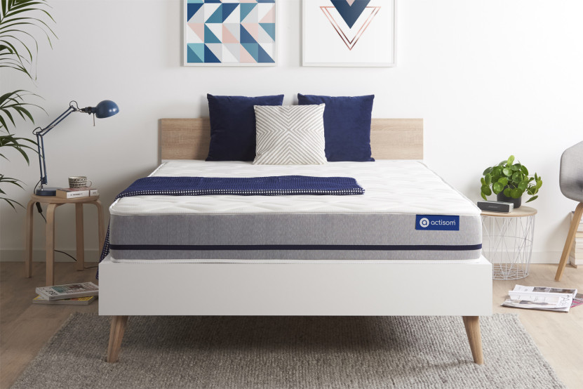 Matelas 140x200 cm Latex et mémoire de forme - Actilatex Soft