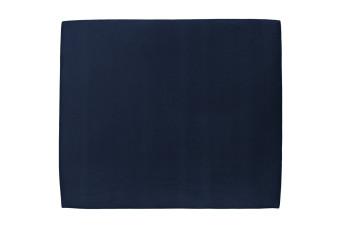 Tête de lit 140 cm Tapissée - Tissu Velours Bleu Ocean
