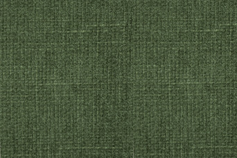 Lit 135x190 cm - Sommier tapissier H35 cm + tête de lit capitonnée - Tissu Toile natté Vert Kaki