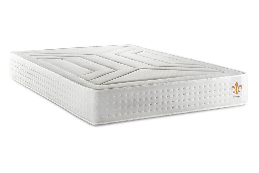 Ensemble Matelas Sommier 180x200 cm - Sommier Blanc (en kit) - Vingt-Quatre