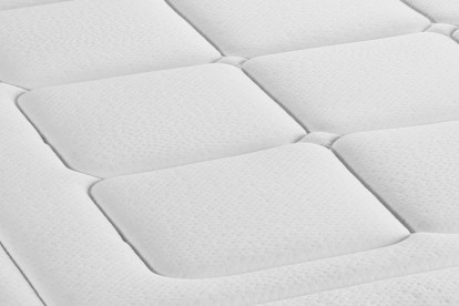 Ensemble Matelas Sommier 160x200 cm - 2 Sommiers Blanc - Balmoral