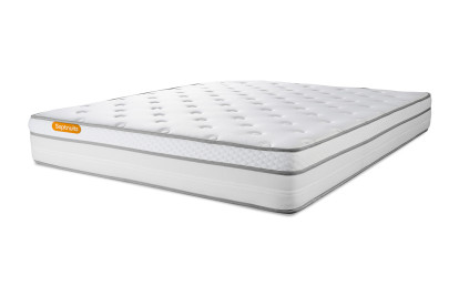 Matelas 160x200 cm Ressorts ensachés et Mémoire de forme - Memo Luxe