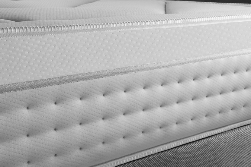 Matelas 90x200 cm Ressorts ensachés et Mémoire de forme - Vingt-Huit