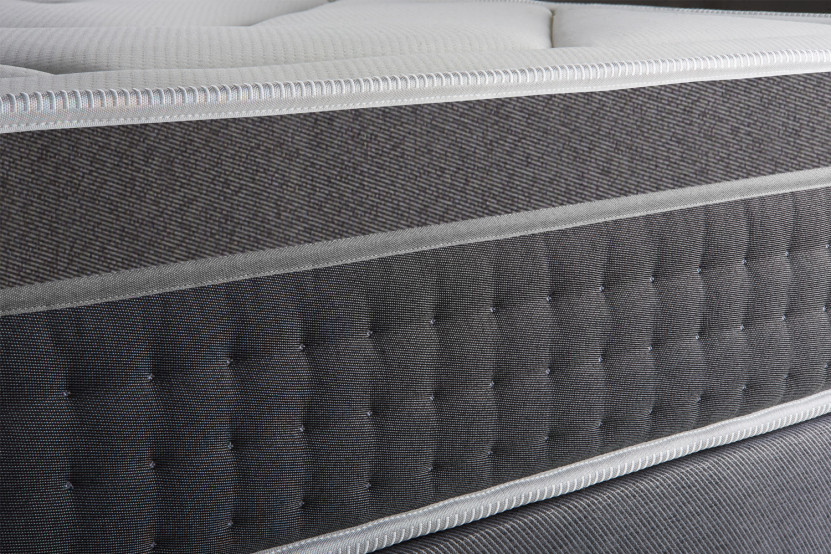 Pack lit complet 140x190 cm - Matelas + Sommier Blanc + 2 oreillers + Couette - Trente