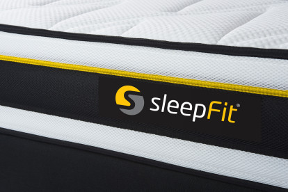 Pack lit complet 160x200 cm - Matelas + 2 Sommiers noirs + 2 oreillers + Couette - Soft
