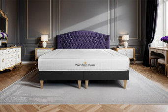 Ensemble Matelas Sommier 160x200 cm - 2 Sommiers Noir - Nottingham Ensemble Matelas Sommier 160x200 cm - 2 Sommiers Noir - Nottingham