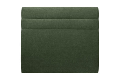 Tête de lit 200 cm Lignes - Tissu Toile Natté Vert Kaki