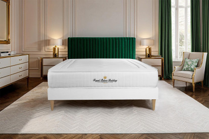 Matelas 120x190 cm Ressorts ensachés et Mémoire de forme - Lancaster
