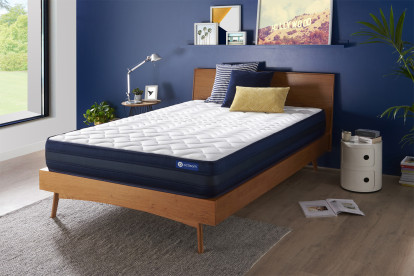 Matelas 160x200 cm Ressorts ensachés et Mémoire de forme - Actiflex Tech