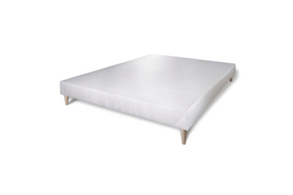 Ensemble Matelas Sommier 140x190 cm - Sommier Blanc (déjà monté) - Trente PLUS