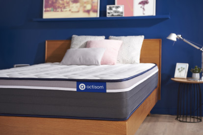Matelas 70x190 cm Ressorts ensachés et Mémoire de forme - Actiflex Plus