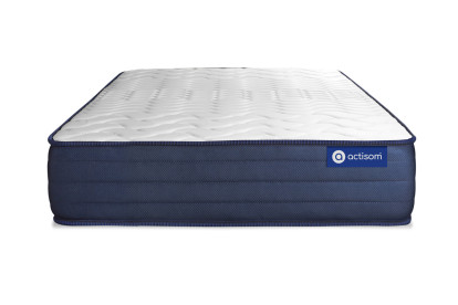 Matelas 100x220 cm Ressorts ensachés et Mémoire de forme - Actiflex Life