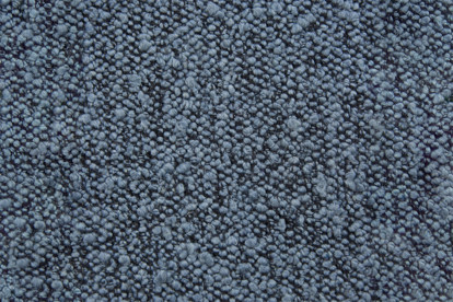 Lit coffre 200x200 cm avec Tête de lit capitonnée - Tissu Bouclette Bleu