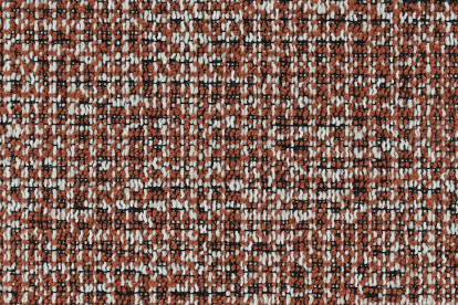 Canapé 2 places convertible et modulable - Tissu tweed Rouge
