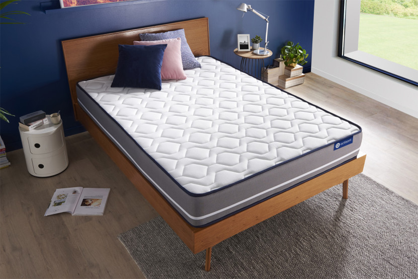 Matelas 130x200 cm Ressorts ensachés - Actiflex Pur
