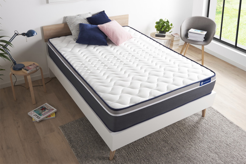 Matelas 80x220 cm Latex et mémoire de forme - Actilatex Plus