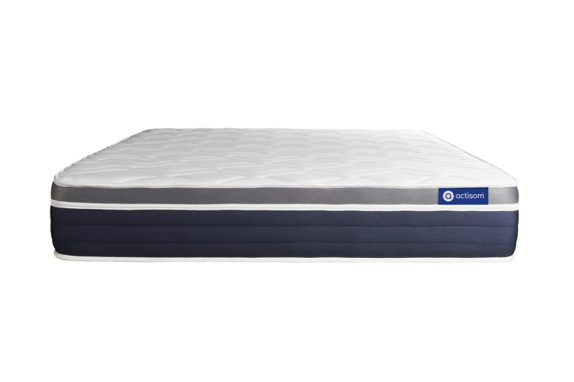 Matelas 150x200 cm Ressorts ensachés et Mémoire de forme - Actiflex Confort