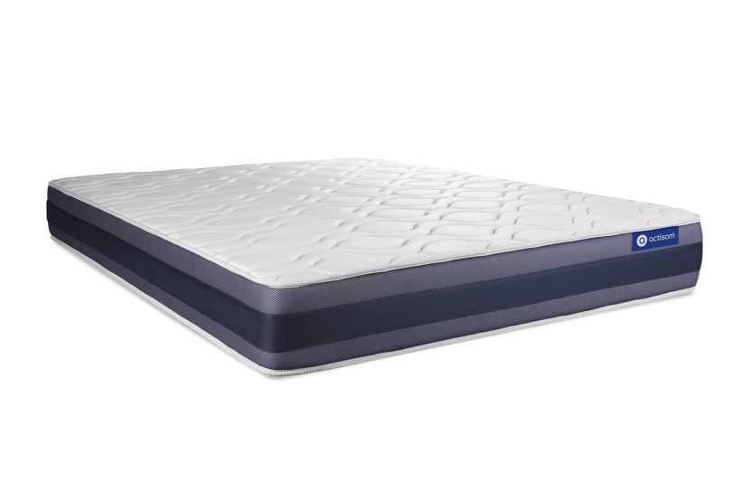 Matelas 130x220 cm Ressorts ensachés et Mémoire de forme - Actiflex Morpho