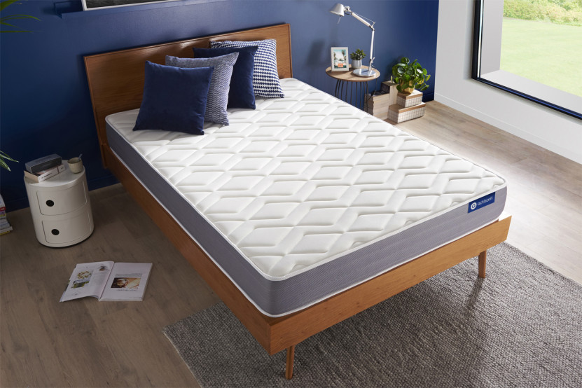 Matelas 90x180 cm Ressorts ensachés et Mémoire de forme - Actiflex Dream