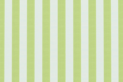 Méridienne modulable - Tissu extérieur à rayures, blanc et vert anis