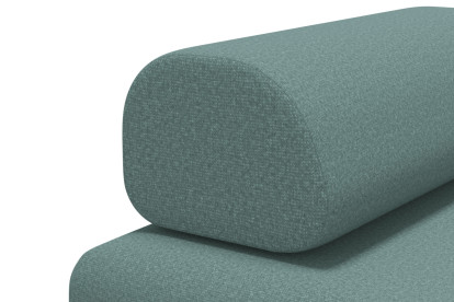 Fauteuil convertible et modulable - Tissu lisse Vert