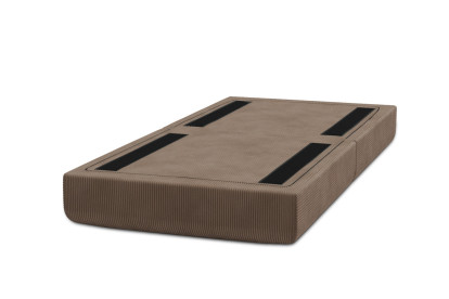 Pouf convertible et modulable - Velours côtelé Taupe