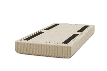Pouf convertible et modulable - Velours côtelé XL Beige