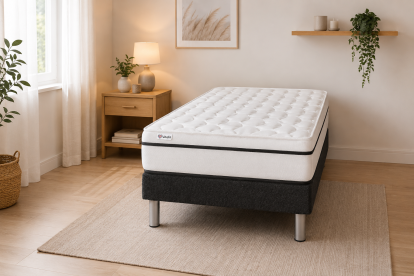 Sommier Tapissier 90x190 cm - Livré déjà assemblé