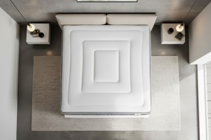 Matelas 180x200 cm Ressorts ensachés et Mémoire de forme - Vingt-Six PLUS