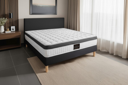Matelas 90x190 cm Mémoire de forme - Supérieur