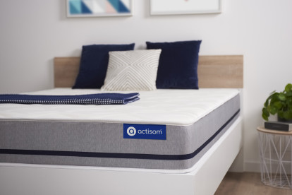 Matelas 90x190 cm Latex et mémoire de forme - Actilatex Soft