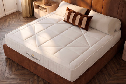 Matelas 180x210 cm Ressorts ensachés et Mémoire de forme - Windsor