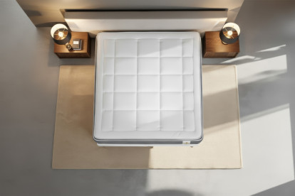 Matelas 200x200 cm Ressorts ensachés et Mémoire de forme - Trente PLUS
