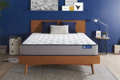Matelas 140x190 cm Ressorts ensachés et Mémoire de forme - Actiflex Form
