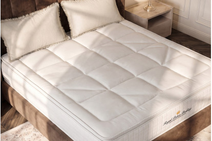 Matelas 160x200 cm Ressorts ensachés et Mémoire de forme - George V