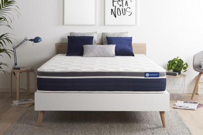 Matelas 200x200 cm Latex et mémoire de forme - Actilatex Confort
