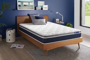 Matelas 180x220 cm Ressorts ensachés et Mémoire de forme - Actiflex Confort